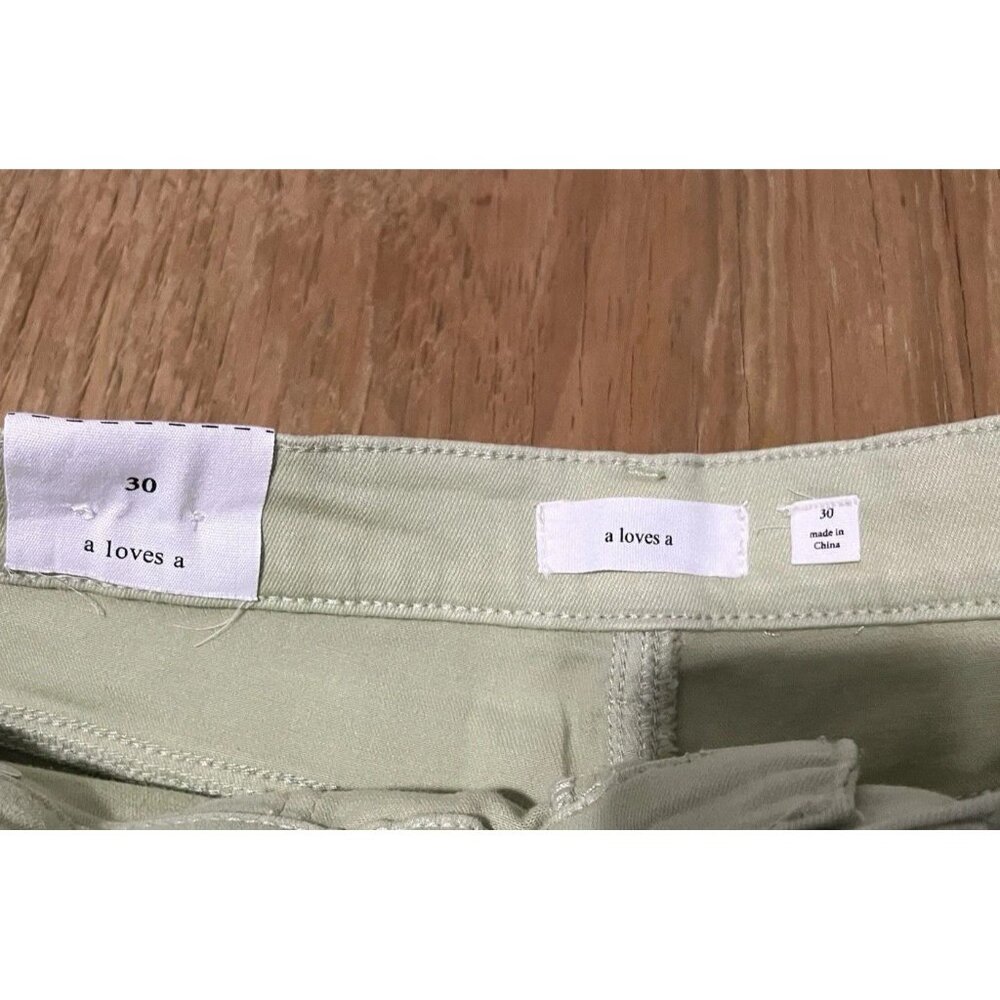 Anthropologie A Loves A Wide Leg Jeans Women’s Size 30x30.5” - Picture 2 of 4
